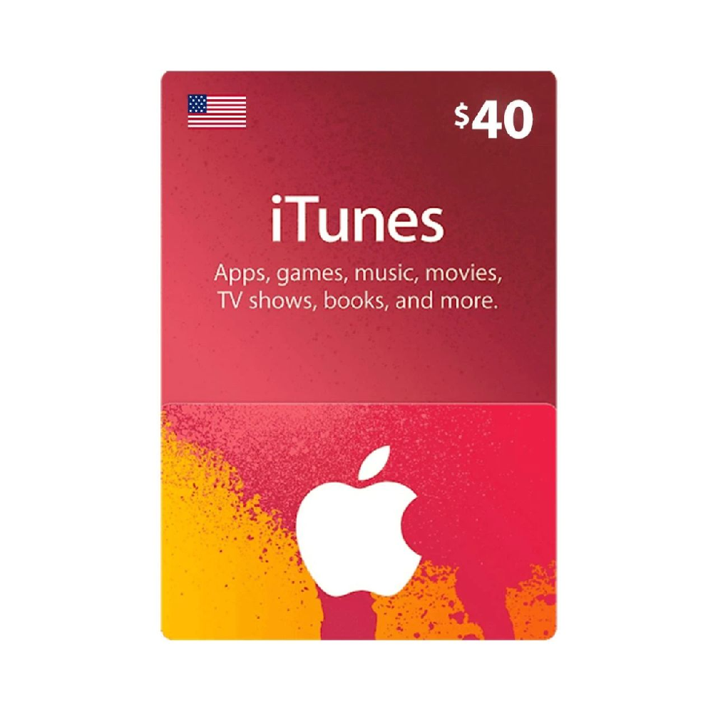 Itunes Gift Card 40 Usd (Usa)