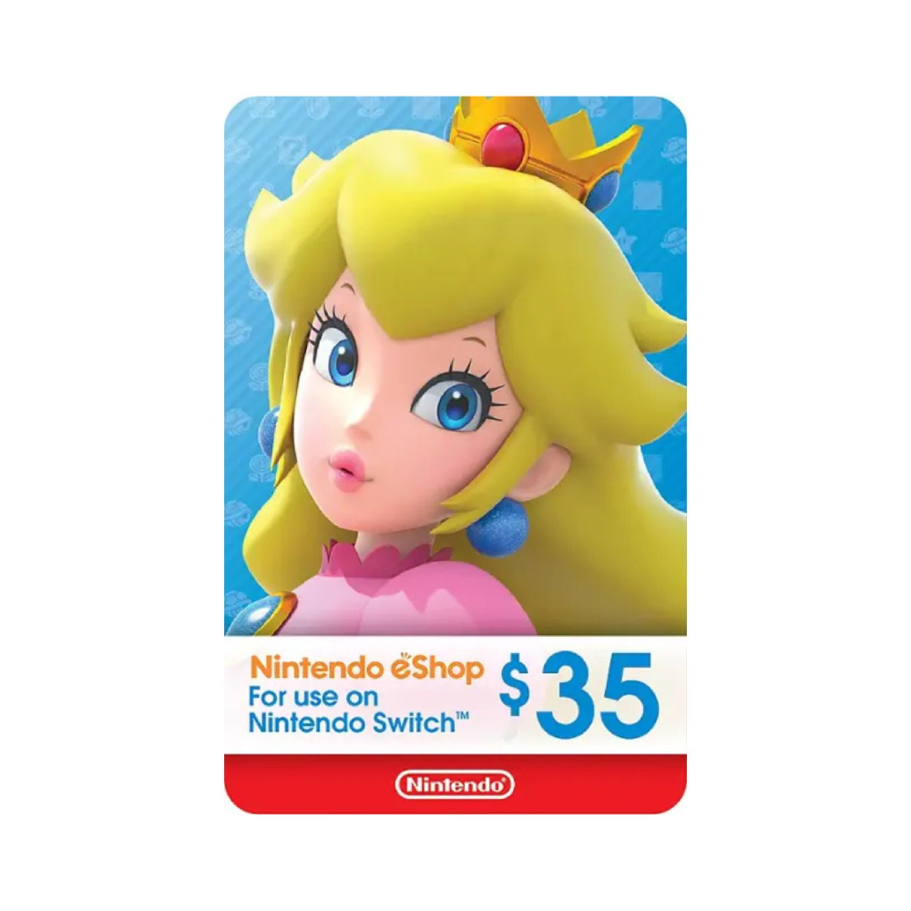 Nintendo eShop Digital Gift Card 35 USD – USA