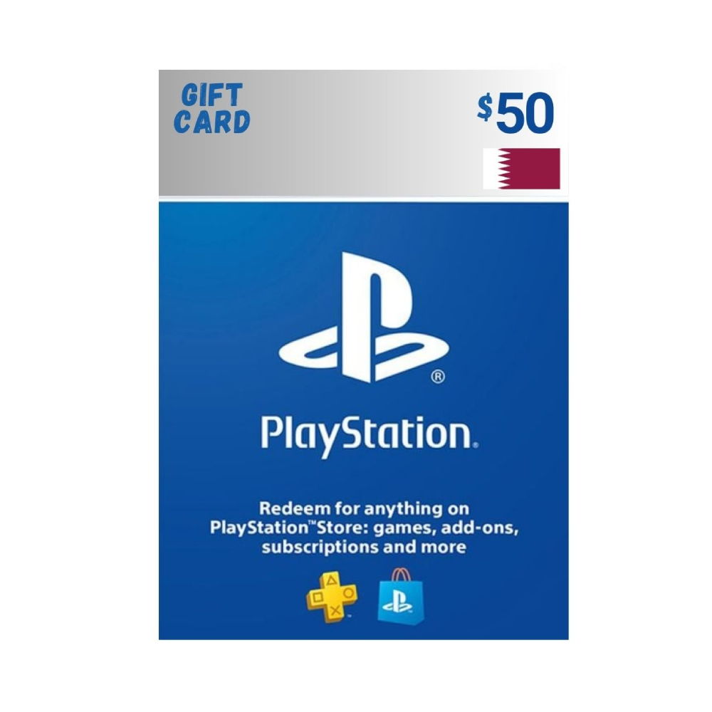 Playstation Gift Card 50 Usd (Qatar)