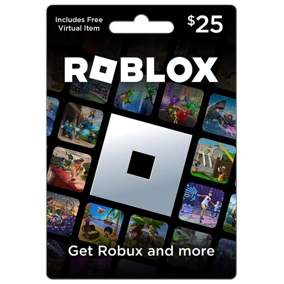 Roblox Digital Gift Card – 25 Usd (Usa)