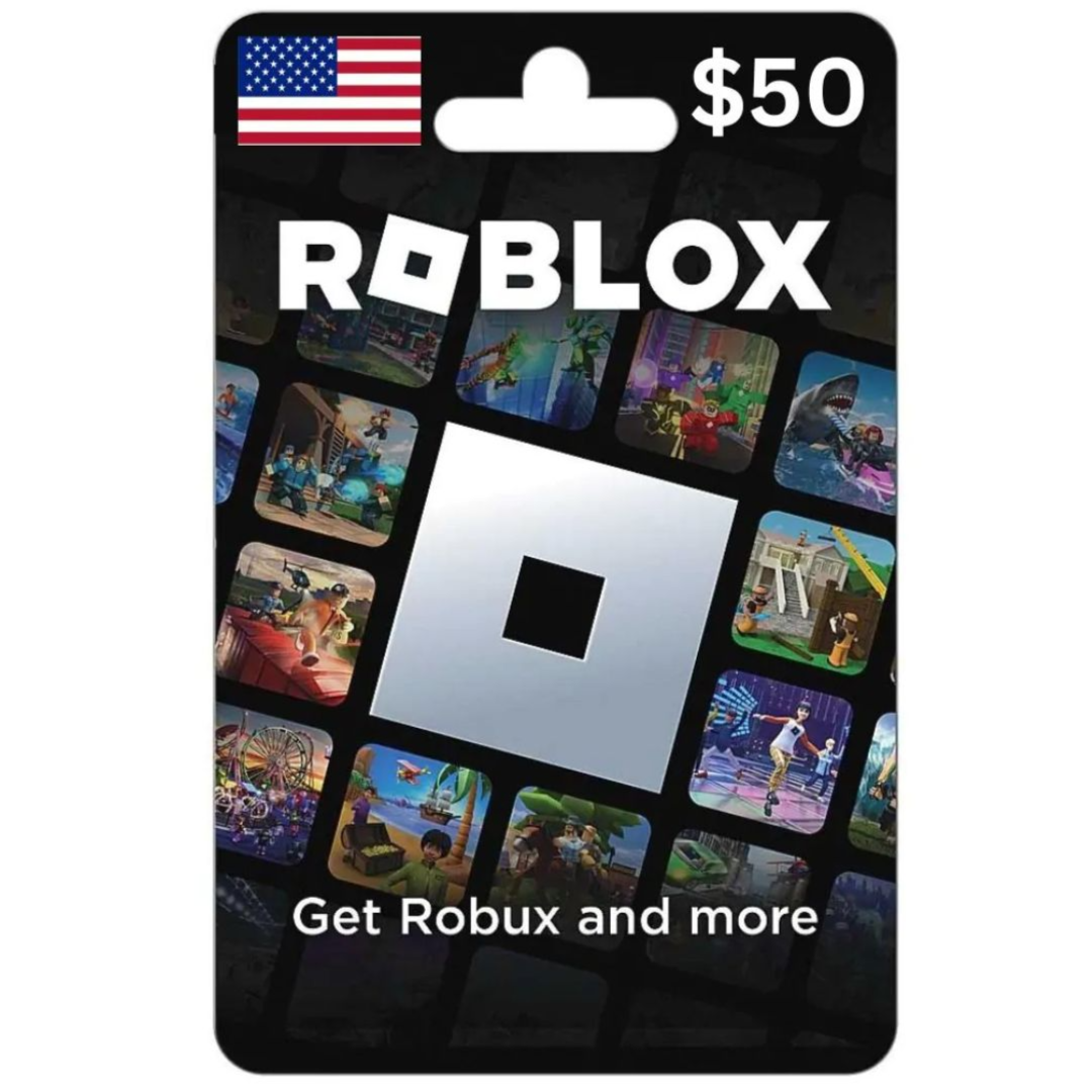 Roblox Digital Gift Card – 50 Usd (Usa)