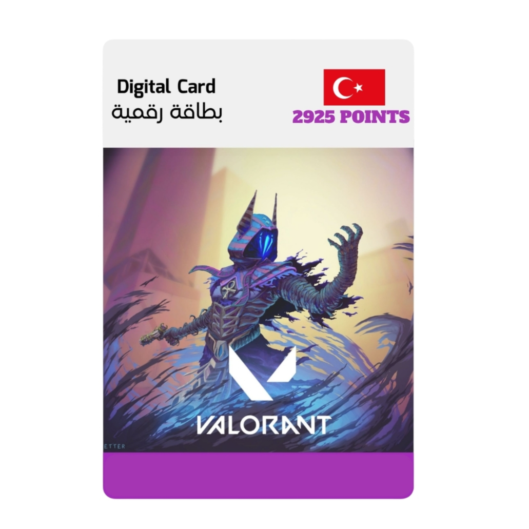 Valorant Points 2925 VP (Turkey Account)