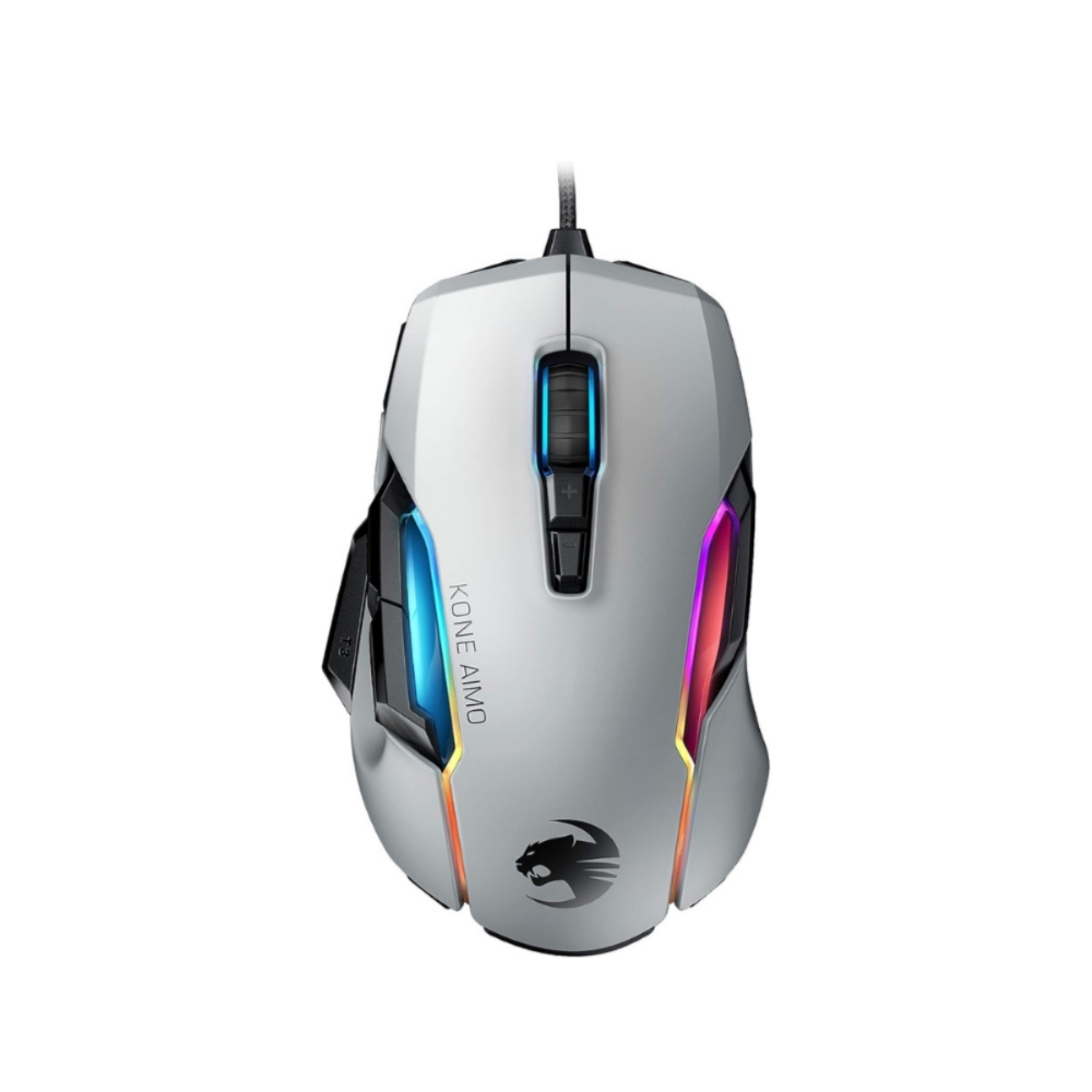 ROCCAT Kone AIMO RGB Gaming Mouse 12000 DPI – White