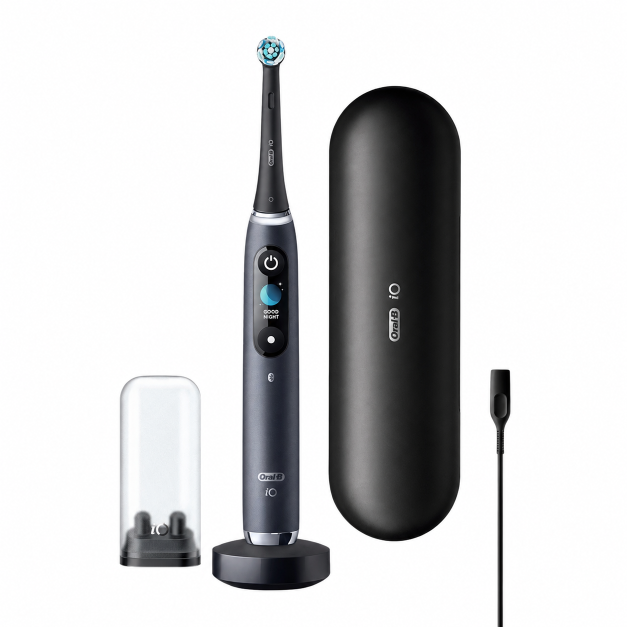 Oral-B iO Series 9N Electric Toothbrush with Charging Travel Case-Black Onyx