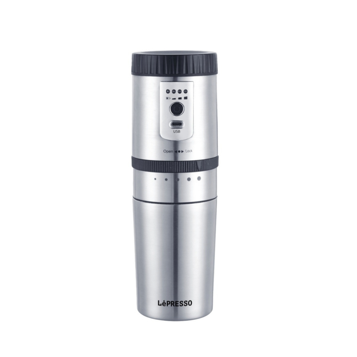 Lepresso Portable Mini Grinding and Coffee Maker With Mug