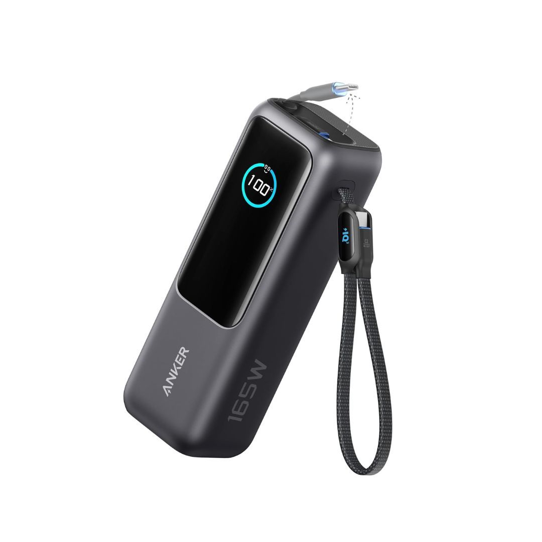 Anker 165W Power Bank 25000 Mah With Cable