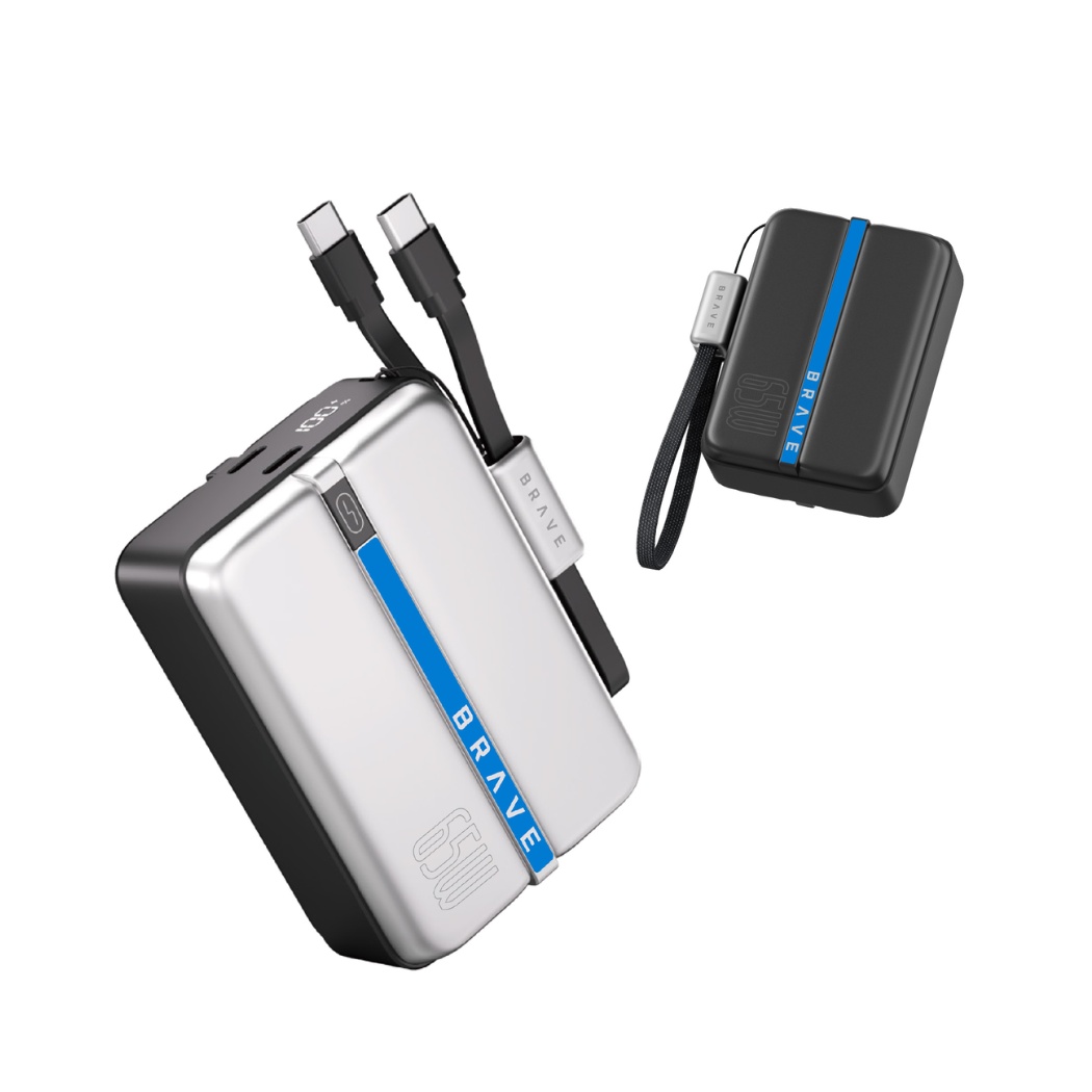 BRAVE Thunder Charge 20000mAh 65W Fast Charging Power Bank