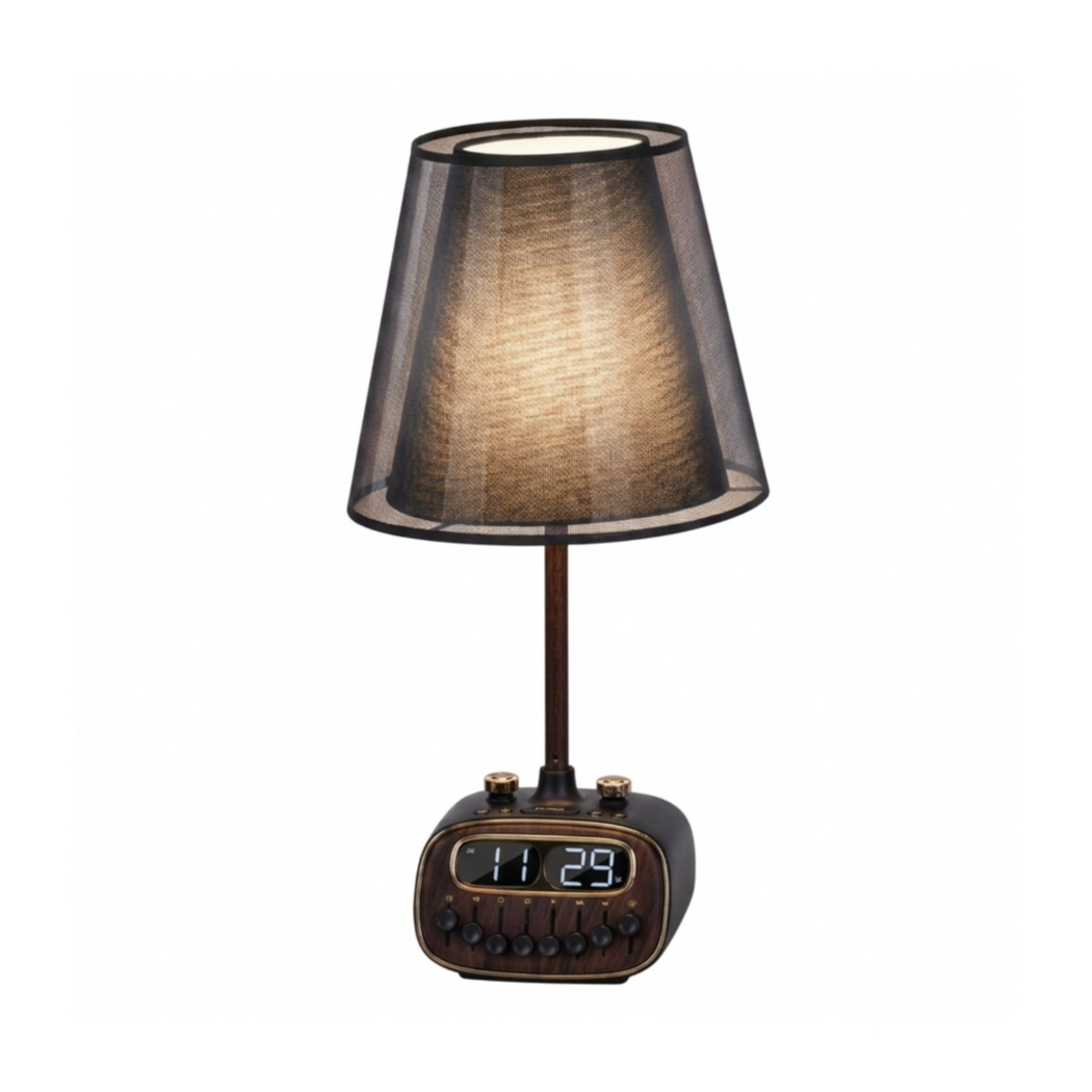 Porodo Lifestyle Retro Desk Lamp with White Noise & Bluetooth Speaker