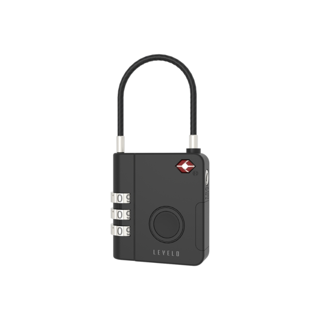 Levelo Smart TSA Luggage Lock with Apple Find My Tracker